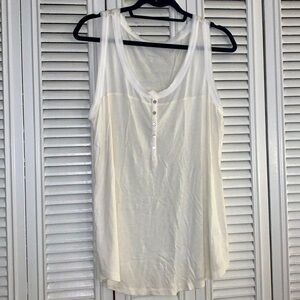 NWOT Merona White Tank Top